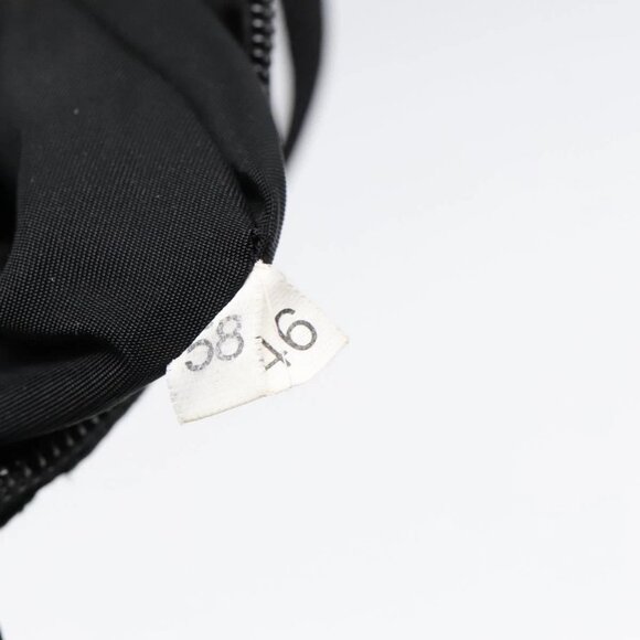 PRADA Accessory Pouch Nylon Black Silver Auth - Picture 7 of 16